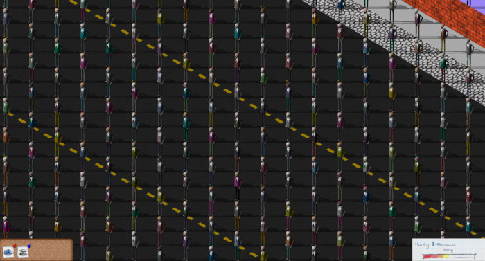 Random colours for professors