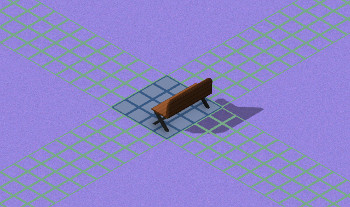 Placement help, grid lines off into the distance to help with lining objects